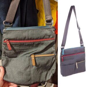 [NWOT] Highway Buzz - Nico Multi-Pocket Bag | Stone Gray | 9” H x 9" L x 1.5" W